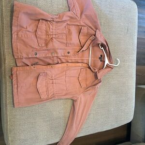 Orange Utility Jacket